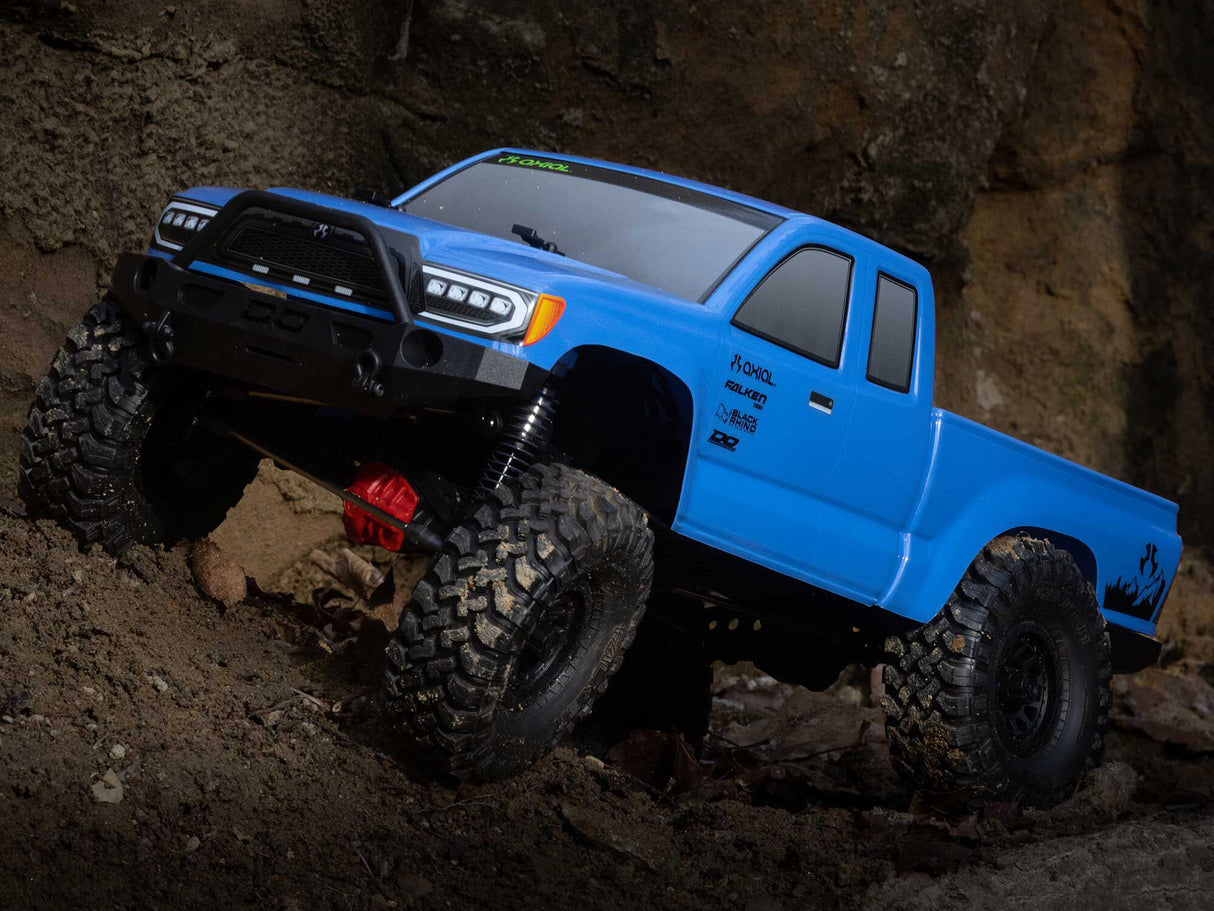 Axial 1/10 SCX10 III Base Camp 4WD Rock Crawler Brushed RTR - Blue