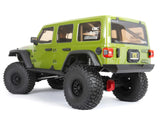 1/6 SCX6 Jeep JLU Wrangler 4WD Rock Crawler RTR: Green