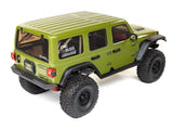 1/6 SCX6 Jeep JLU Wrangler 4WD Rock Crawler RTR: Green