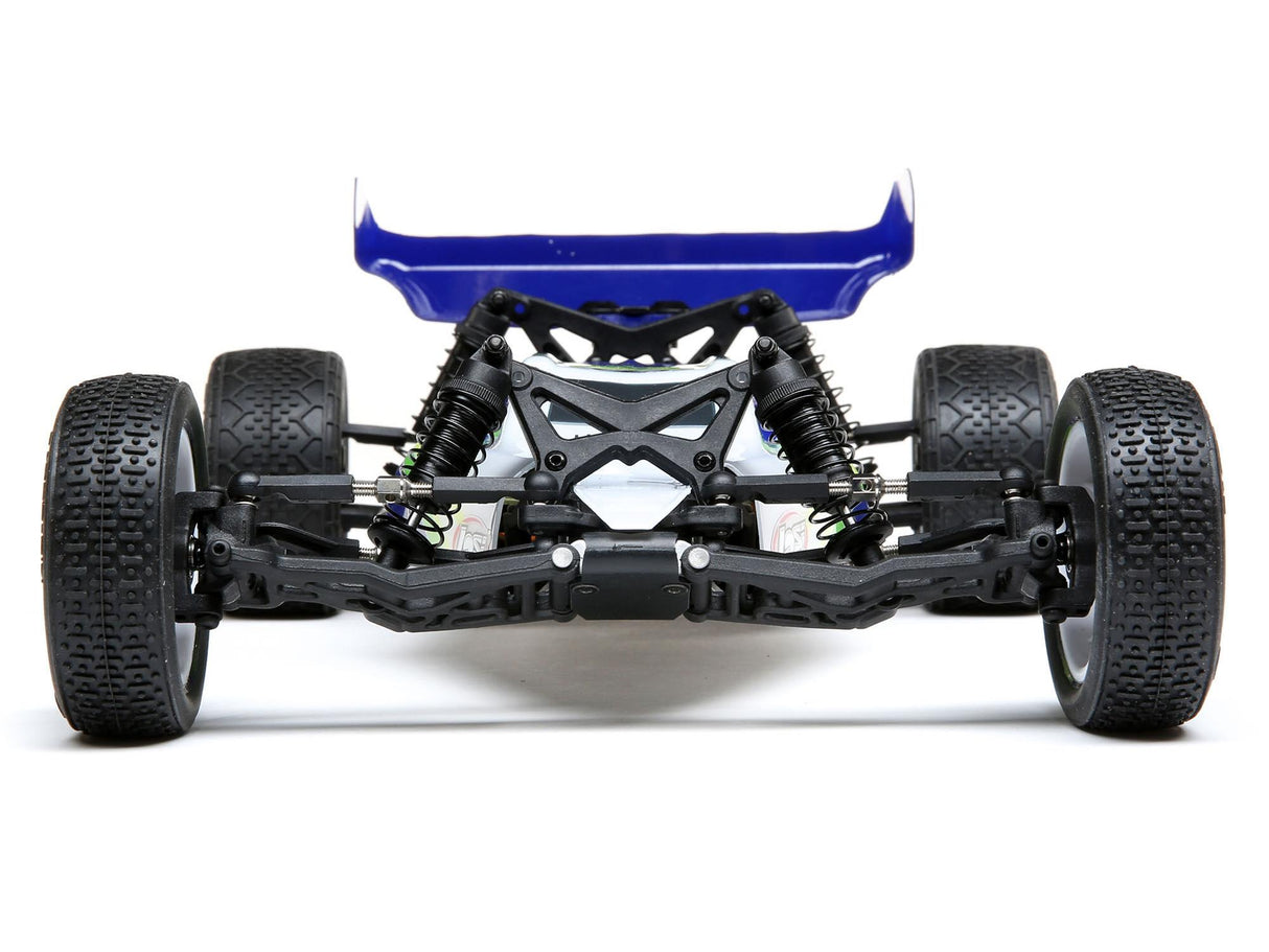 Losi Mini-B: 1/16th 2wd Buggy Blue/White Ready to Run