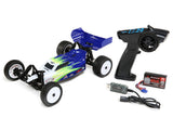 Losi Mini-B: 1/16th 2wd Buggy Blue/White Ready to Run