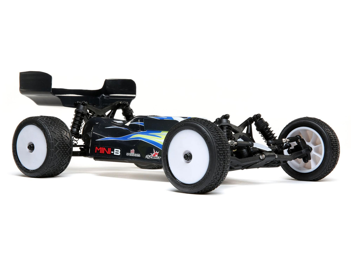 Losi Mini-B: 1/16th 2wd Buggy Black/White Ready to Run