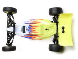 Losi Mini-B: 1/16th 2wd Buggy Yellow/White Ready to Run