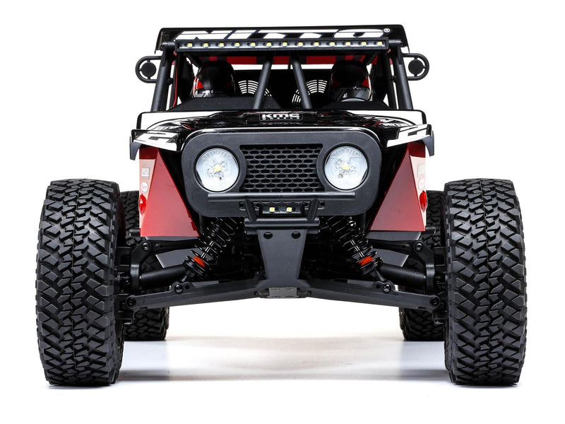 Losi 1/10 Hammer Rey U4 4WD Rock Racer Brushless Ready to Run with Smart Red