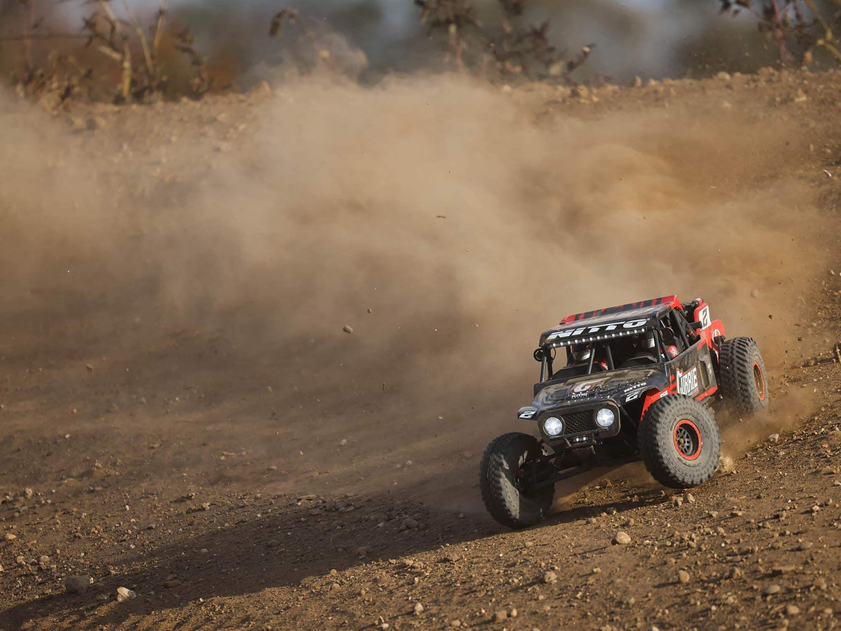 Losi 1/10 Hammer Rey U4 4WD Rock Racer Brushless Ready to Run with Smart Red