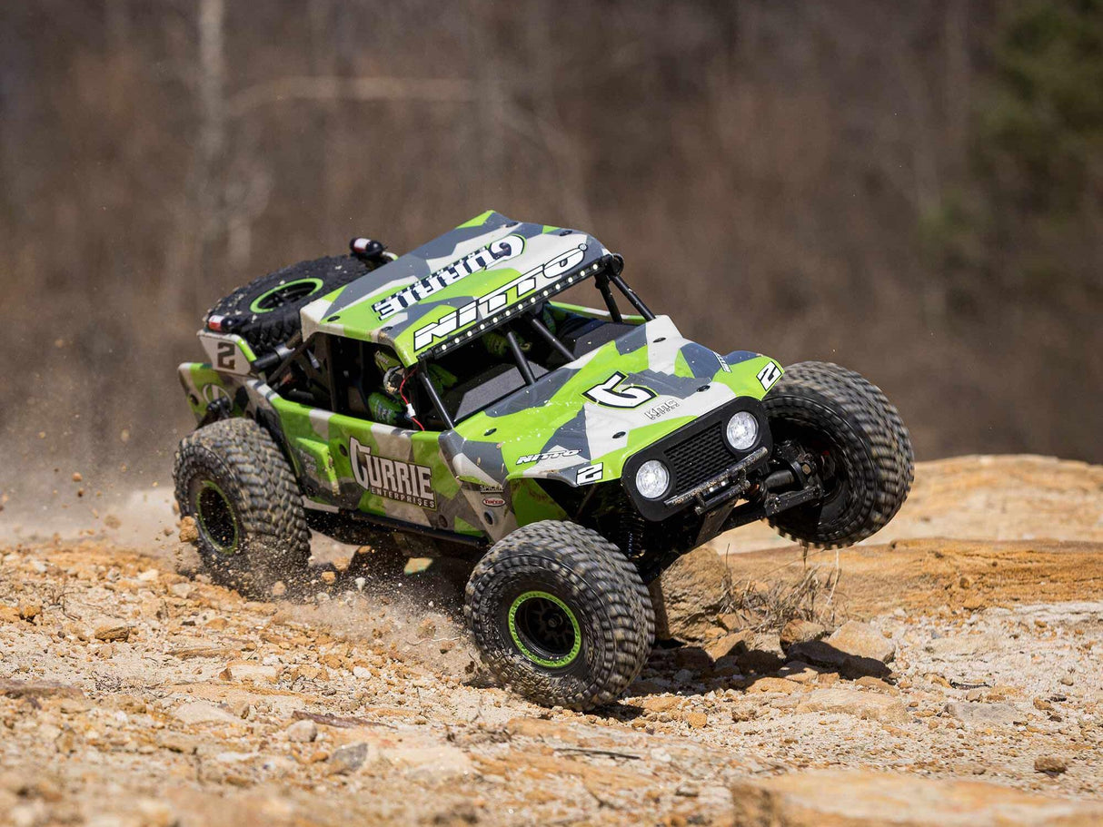 Losi 1/10 Hammer Rey U4 4WD Rock Racer Brushless Ready to Run with Smart Green