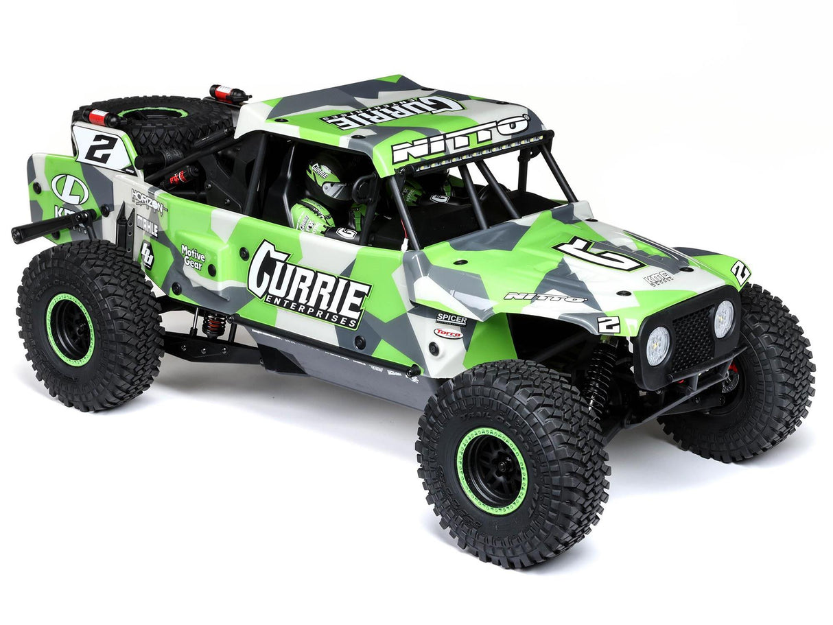 Losi 1/10 Hammer Rey U4 4WD Rock Racer Brushless Ready to Run with Smart Green