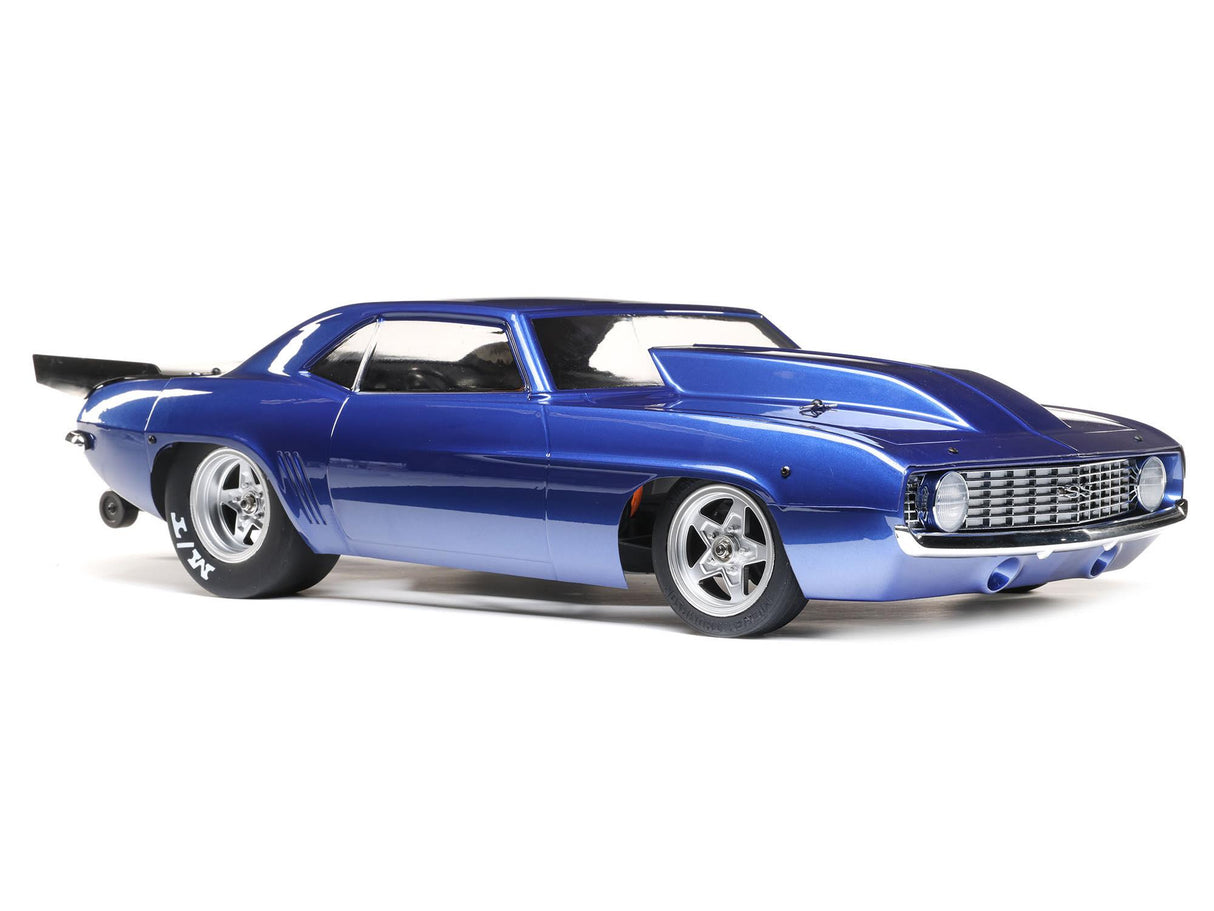 Losi 69 Camaro 22S Drag Car BL RTR Blue 1/10 2WD