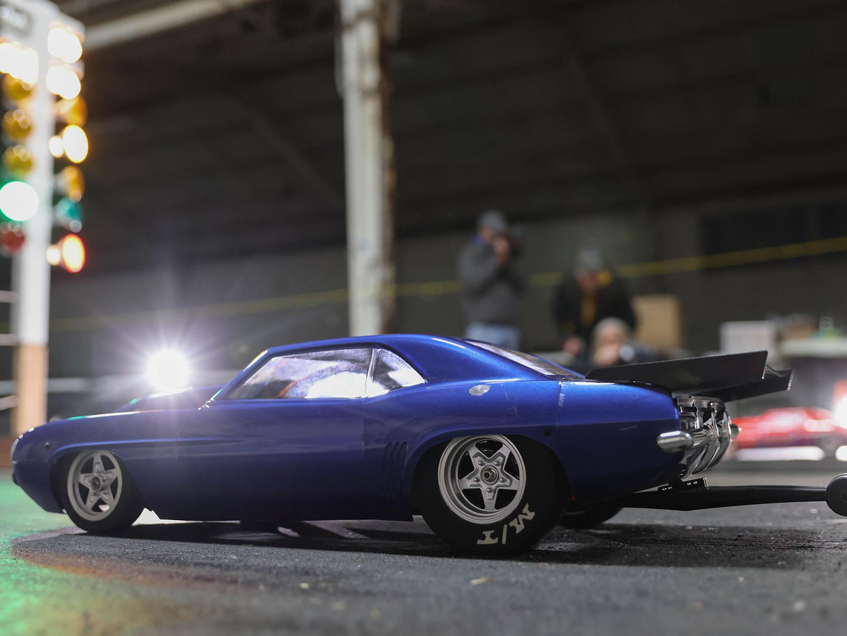 Losi 69 Camaro 22S Drag Car BL RTR Blue 1/10 2WD