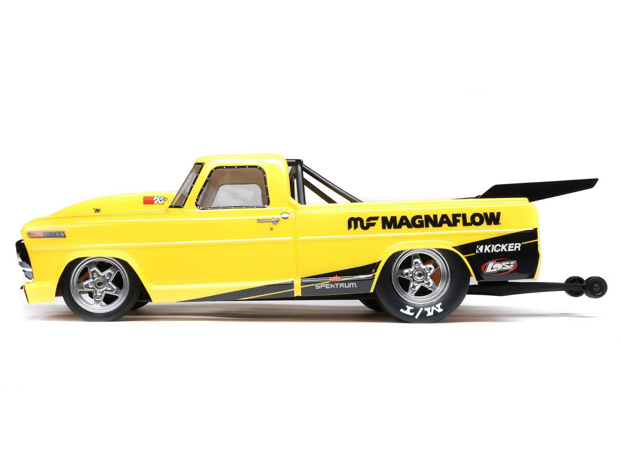 Losi 68 F100 22S Drag Car BL RTR Magnaflow: 1/10 2WD