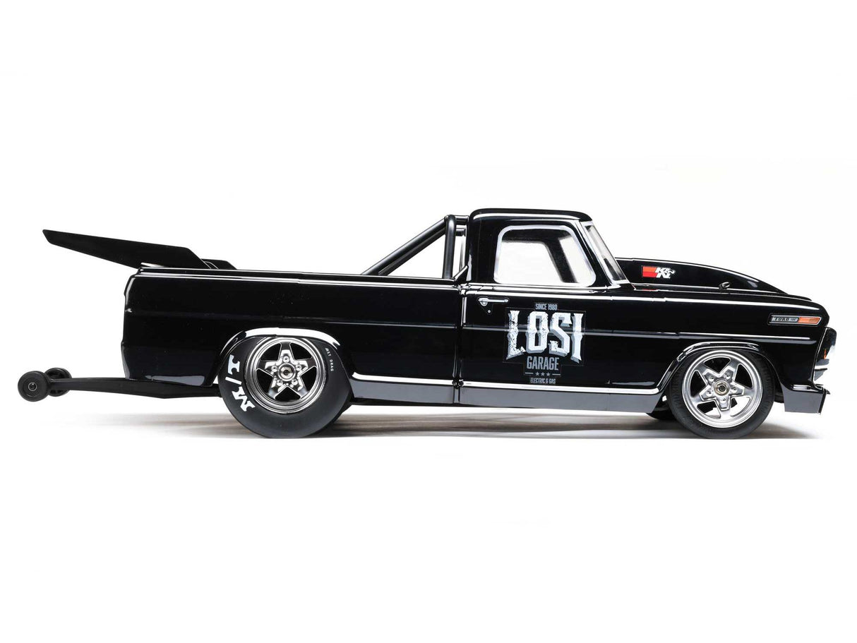 Losi 68 F100 22S Drag Car BL RTR Losi Gar: 1/10 2WD