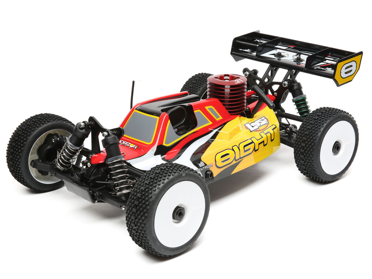 1/8 8IGHT 4WD Nitro Buggy RTR Red/Yellow