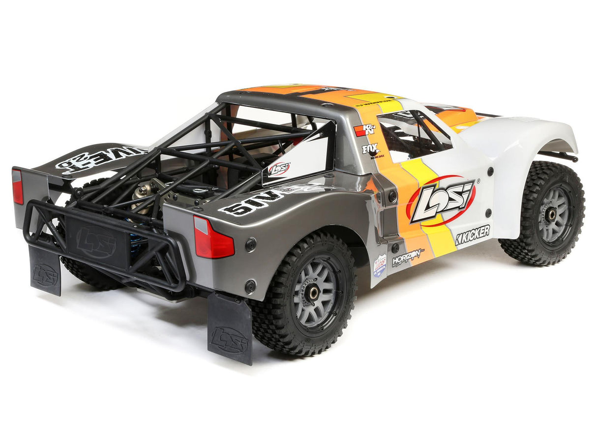 5IVE-T 2.0 V2: 1/5 4wd SCT Gas/Petrol BND: Gry/Org/Wht