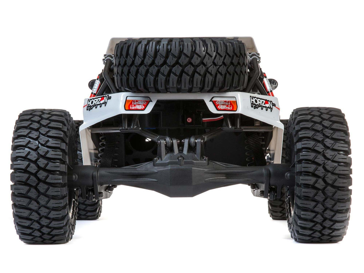 Losi Super Rock Rey: 1/6 4WD Elec Rock Racer - RTR White