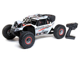 Losi Super Rock Rey: 1/6 4WD Elec Rock Racer - RTR White