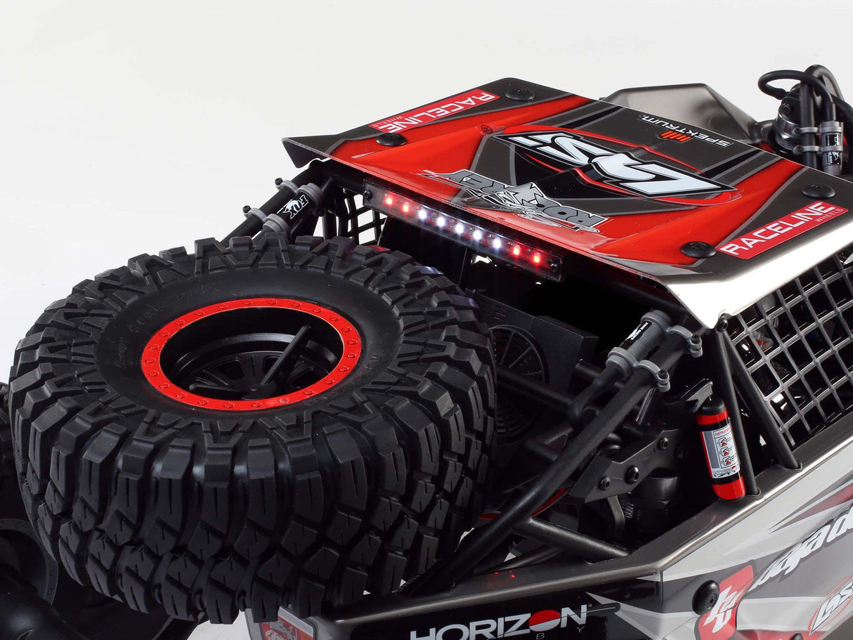 Losi Super Rock Rey: 1/6 4WD Elec Rock Racer - RTR Grey