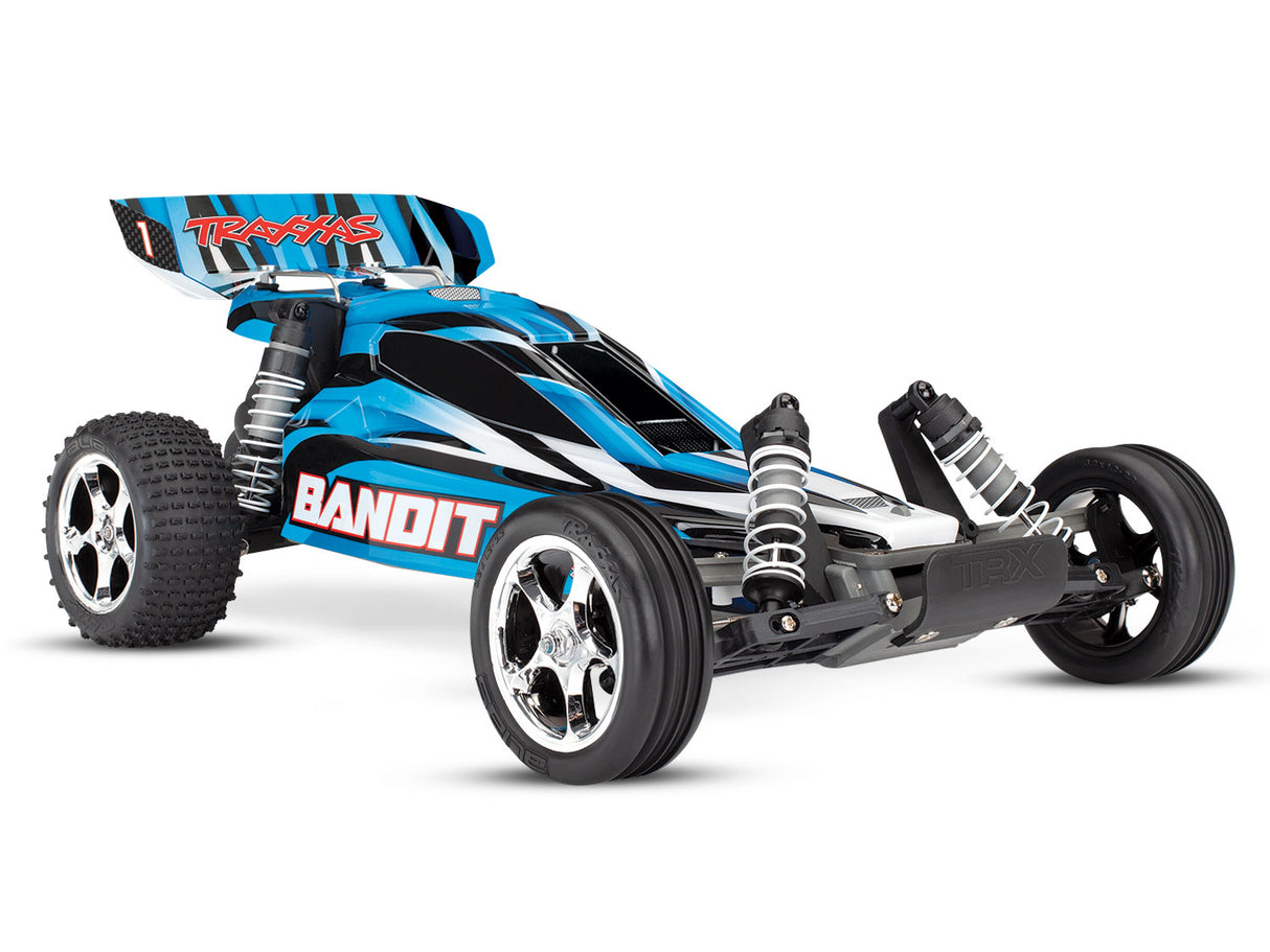 Traxxas Bandit XL-5 2WD (TQ/No Batt or Chg) - Blue