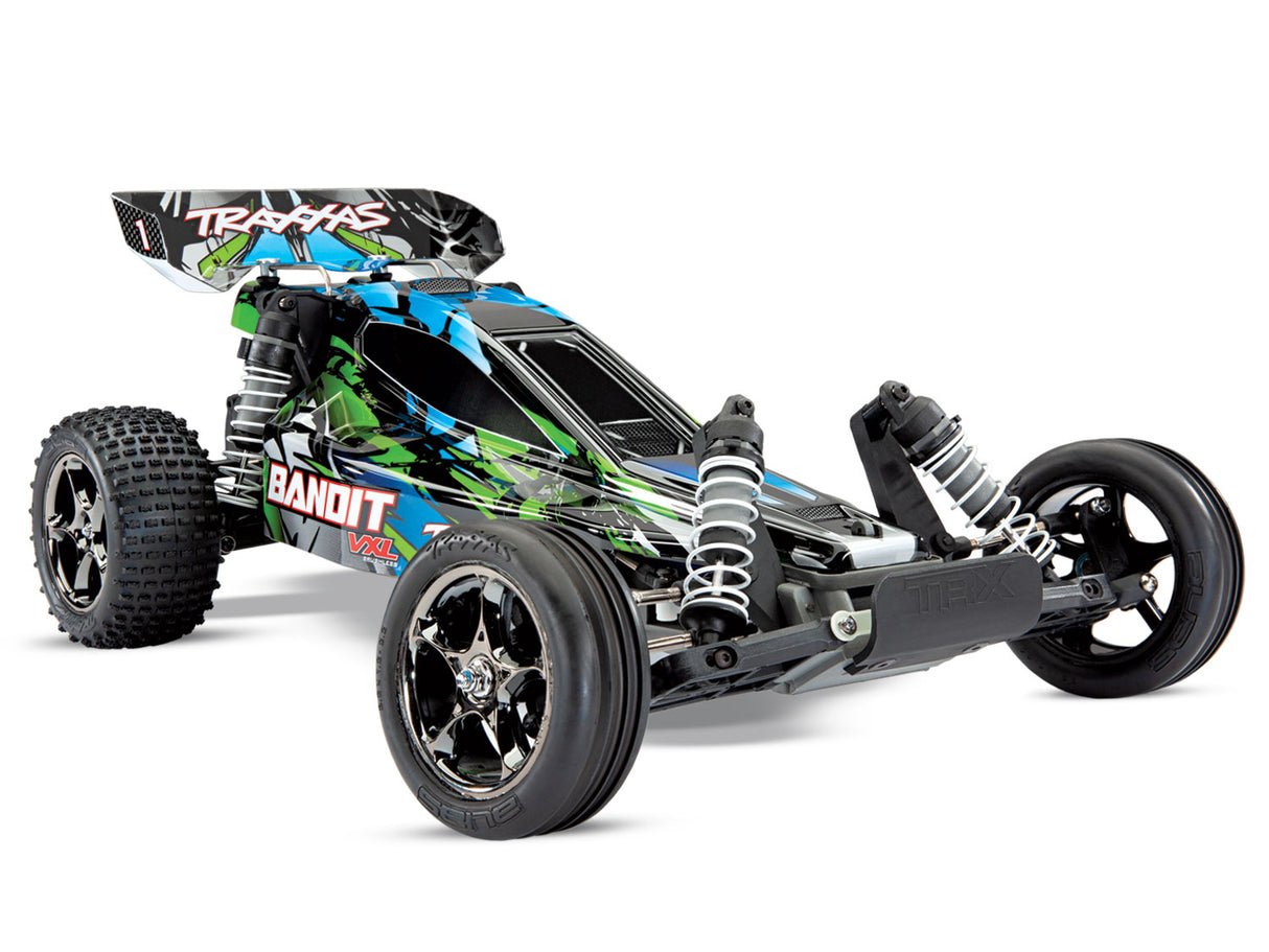 Traxxas Bandit VXL Brushless 2WD TSM (Tqi/No Batt or Chg) - GREEN