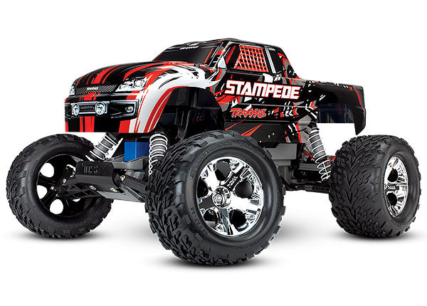 Stampede XL-5 2WD (TQ/8.4V/DC Chg) - RedX