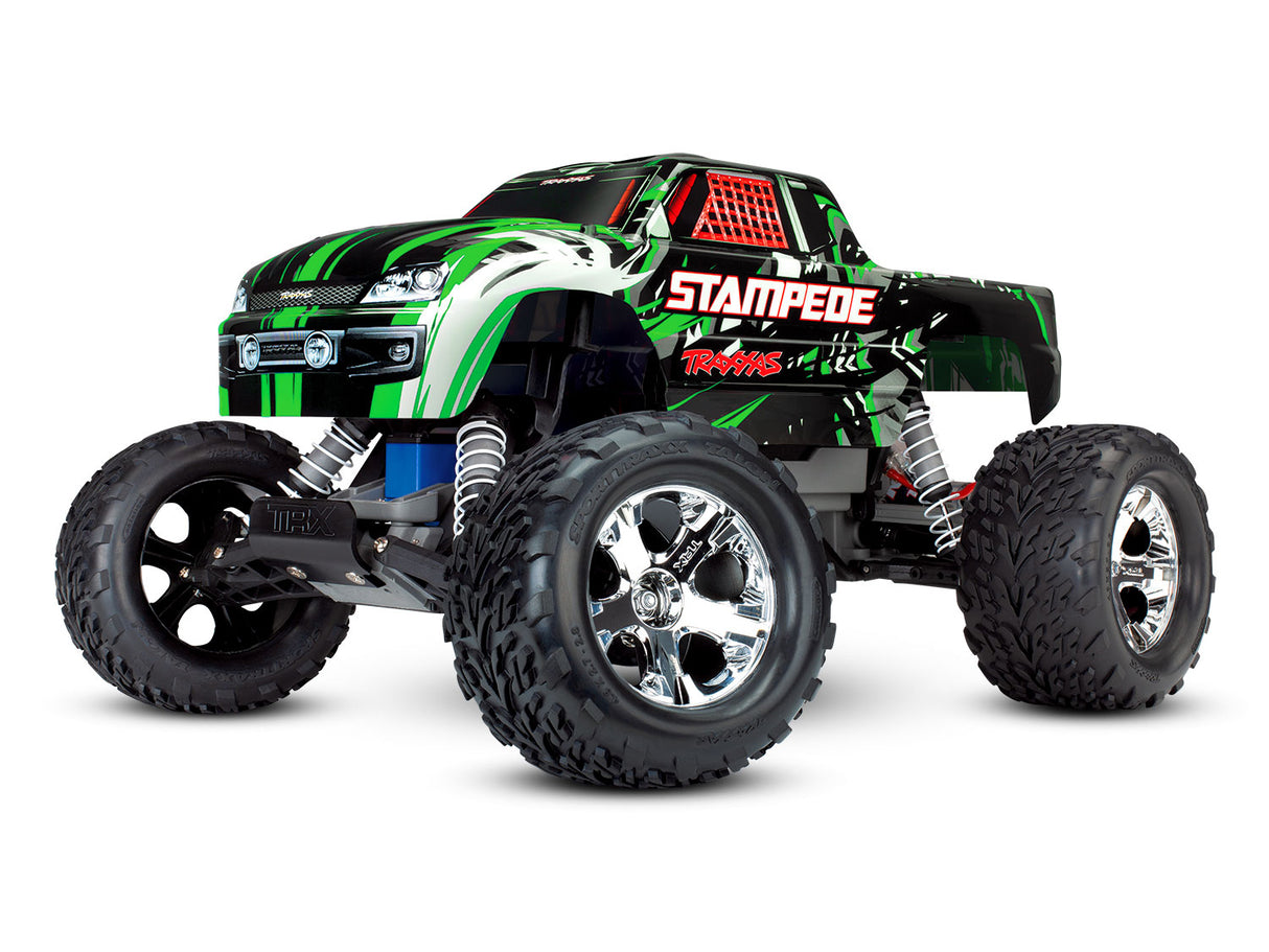 Stampede XL-5 2WD (TQ/No Batt or Chg) - Green