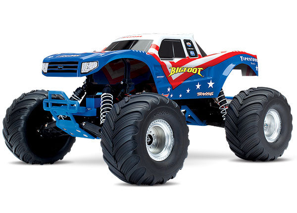 BIGFOOT 1/10 Monster Truck XL-5 (TQ/8.4V/DC Chg) - Red White