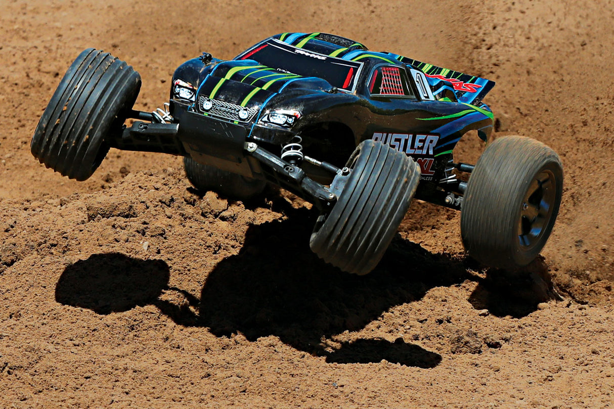 Rustler VXL Brushless 2WD TSM (TQi/No Batt or Chg) - Yellow