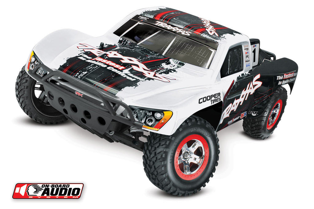 Traxxas Nitro Slash: Powered 2WD Short Course Racing Truck with TQ 2.4 GHz  Radio & TSM (1/10 Scale), Blue