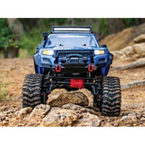 Blue TRX-4 with All-Terrain Traxx 1:10 4WD Electric Truck RTR (+ TQ XL-5 HV Titan 550)