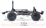 Traxxas TRX-4 Crawler Land Rover Defender 110 Red (TQi/No Batt/No Chg)