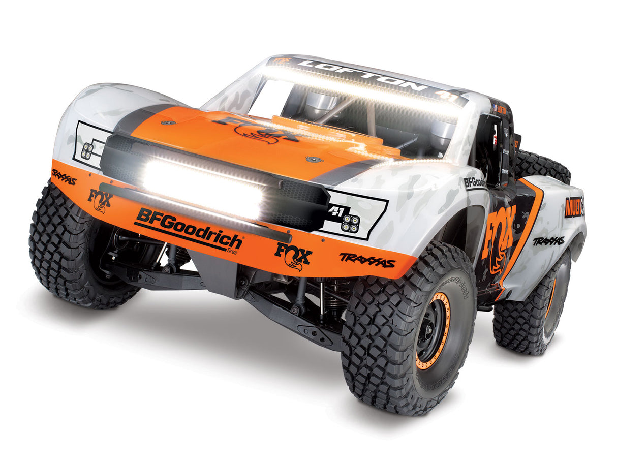 Traxxas Unlimited Desert Racer 4WD TSM with Lights (TQi/No Battert or Charger) FOX