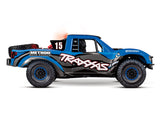 Traxxas Unlimited Desert Racer 4WD TSM with Lights (TQi/No Battert or Charger) TRX BLUE