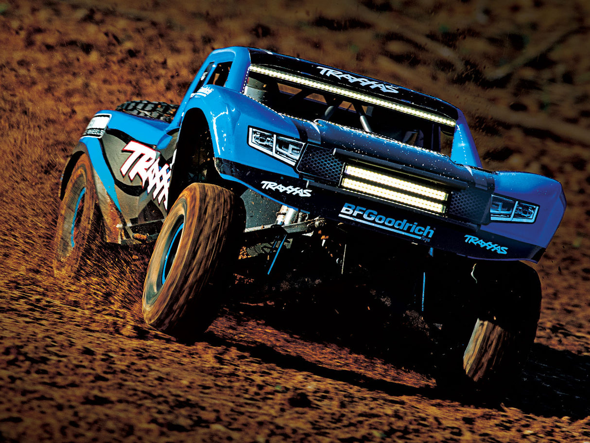 Traxxas Unlimited Desert Racer 4WD TSM with Lights (TQi/No Battert or Charger) TRX BLUE