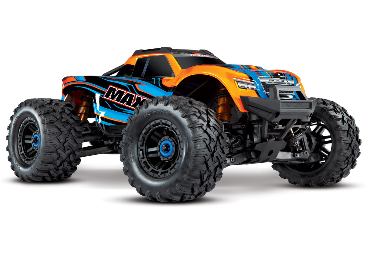 Traxxas Maxx 1/10 4WD VXL (TQI TSM No Battery No Charger) Orange