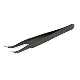 CENTRO CURVED BLACK TWEEZERS