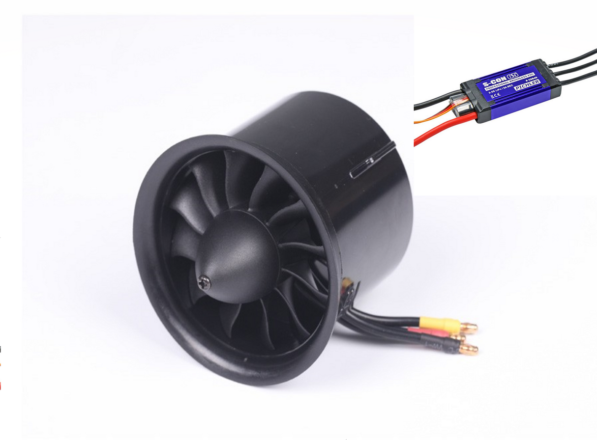 12 Blade Fan and Brushless motor to suit the Hornet EDF or similar size model