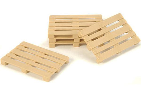 1:14 Euro-Pallet-Set (5) Plastic/Beige