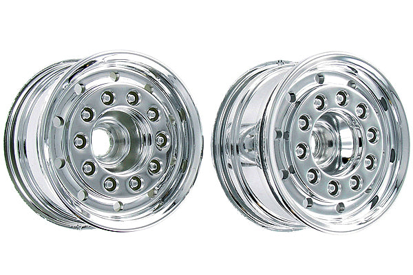 1:14 Truck Front Wheel wide Chrome (2)