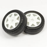 CARISMA M48S REAR WHEEL/TYREMOUNTED (PR)