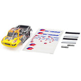 CARISMA GT24T TRUCK BODY PAINTED BODY SET (YELLOW/BLACK)