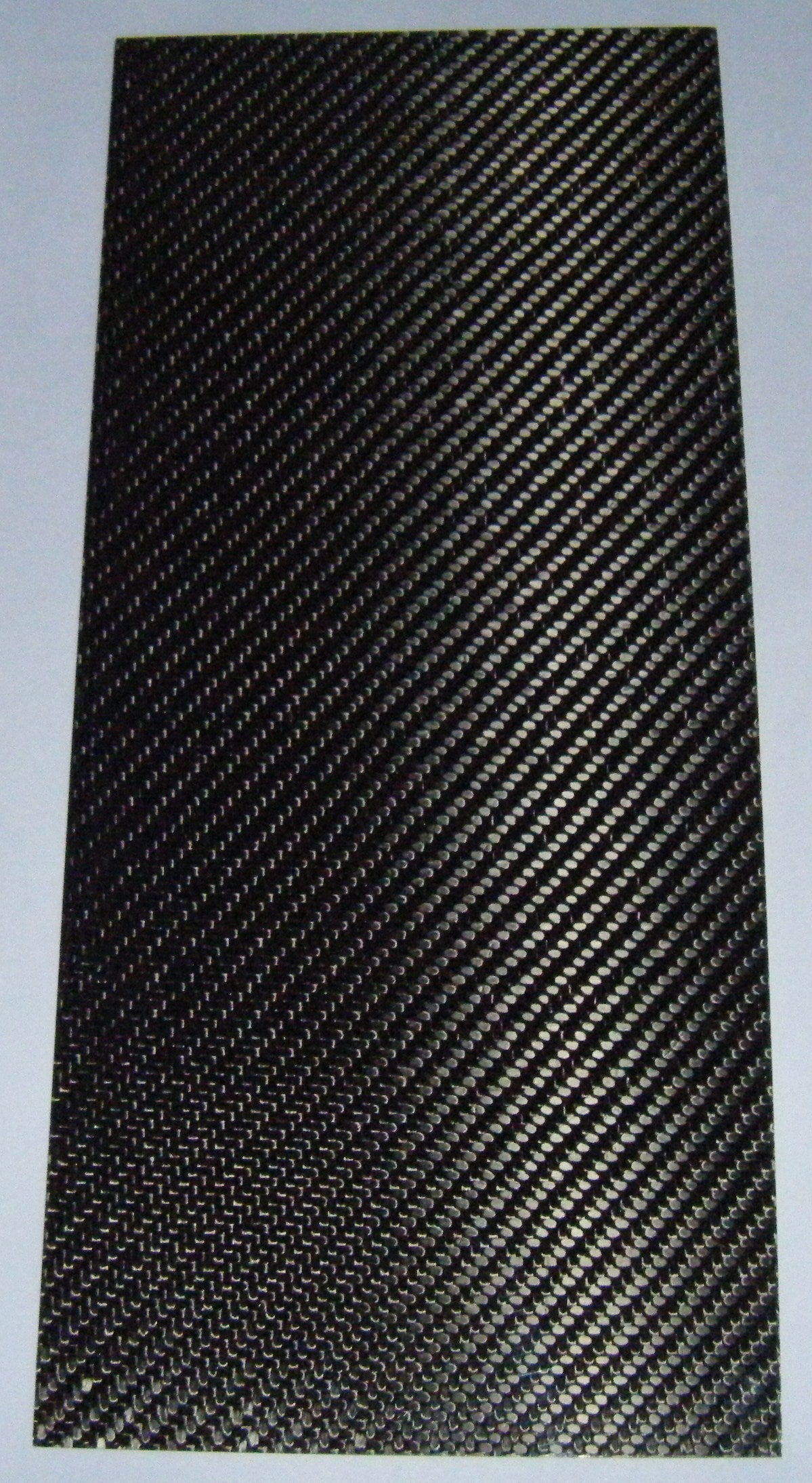 Carbon Fibre sheet 0.4mm thick glossy on one side 150mm x 340mm