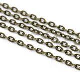 Mantua Burnished chain 2mm  --  1 metre long