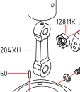 12204K SC12-15 Conrod CNC