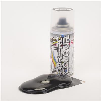 Aerosol Paint - Jet Black Spray for Polycarbonate Body shells