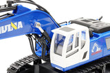 HUINA 2.4G 11CH RC EXCAVATOR BLUE With DIE CAST BUCKET