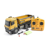 HUINA RC TIPPER/DUMP TRUCK - 10 FUNCTIONS WITH DIE CAST CAB - BUCKETS - WHEELS