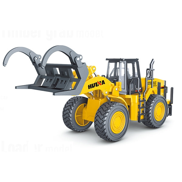 HUINA 1/40 DIECAST FORK TRUCK LOADER STATIC MODEL