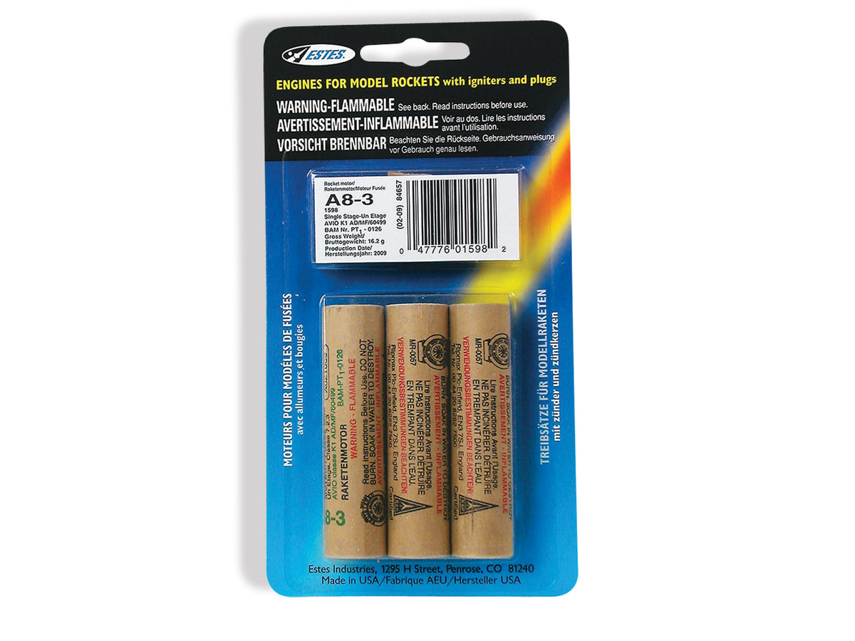 Estes Solid Fuel Electric Ignition Model Rockets – Sussex Model Centre