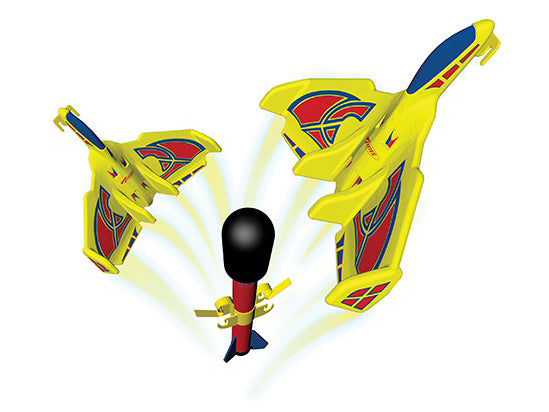 Blast Jets Air Rockets w/Gliders (2) (Rockets/2 Gliders Launch pad is not included)
