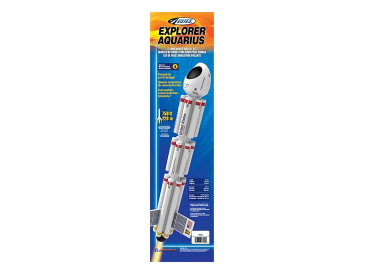 Estes Explorer Aquarius Model Rocket Kit