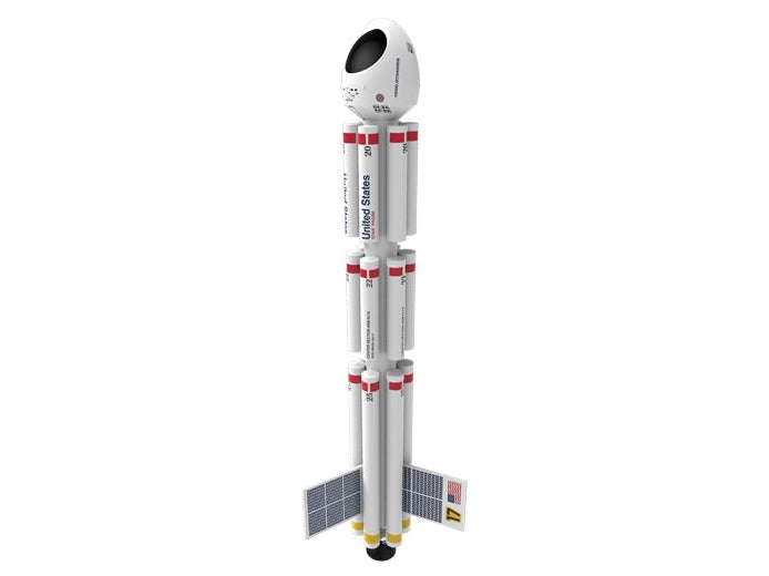 Estes Explorer Aquarius Model Rocket Kit